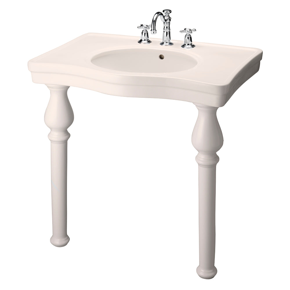 Barclay Milano — lavabo tipo consola — Bisque (Hueso)