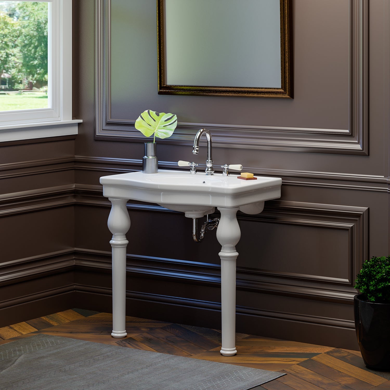 Barclay Milano lavabo tipo consola — vista de producto