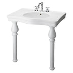 Barclay Milano — lavabo tipo consola — Blanco