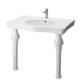 Barclay Milano Deluxe — lavabo tipo consola — Monomando (1 orificio)