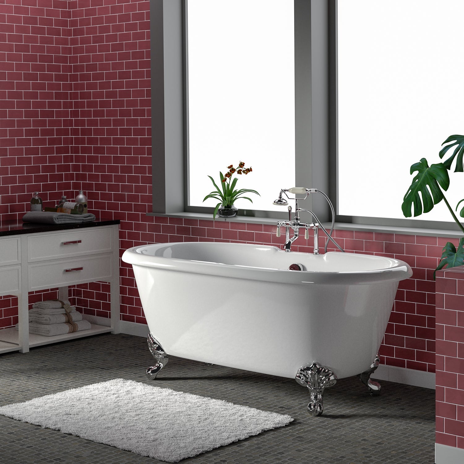 Barclay Columbus bañera de hierro fundido — vista de producto