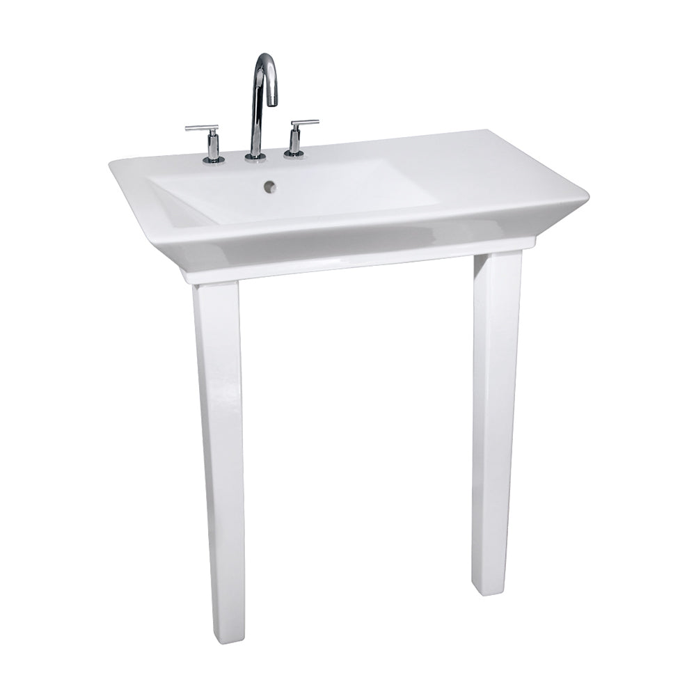Barclay Opulence — lavabo tipo consola — Fresado 8" (widespread)