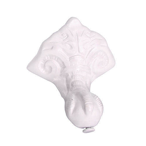 Barclay Columbus — vista de producto — Cubierta con orificios de 7" / Blanco