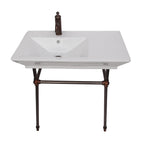 Barclay Opulence — lavabo tipo consola — Monomando (1 orificio) / Bronce Aceitado