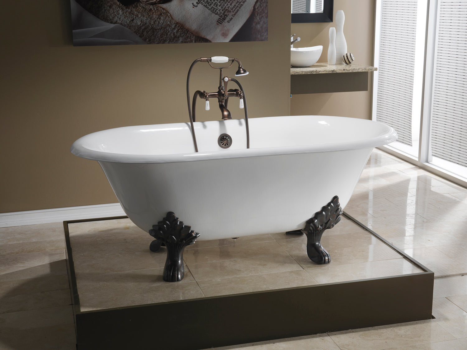 Barclay Dawson bañera de hierro fundido — vista de producto