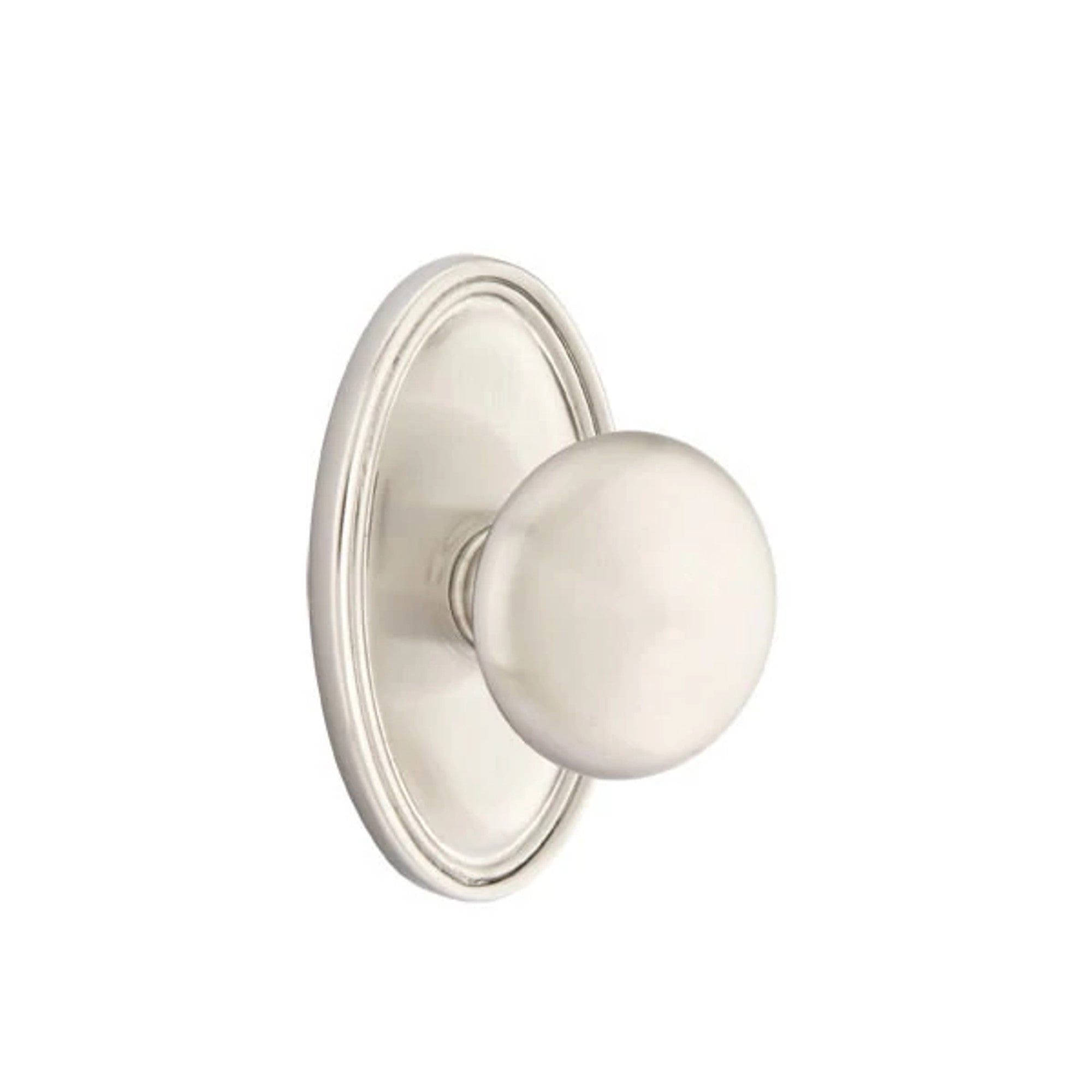 Níquel Satinado · Oval Rosette