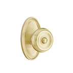 Latón Satinado · Oval Rosette