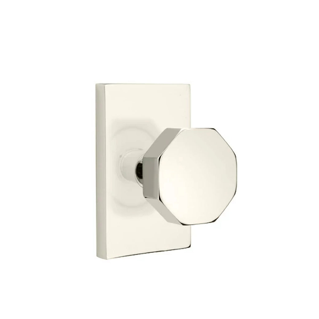 Níquel Pulido · Modern Rectangular Rosette