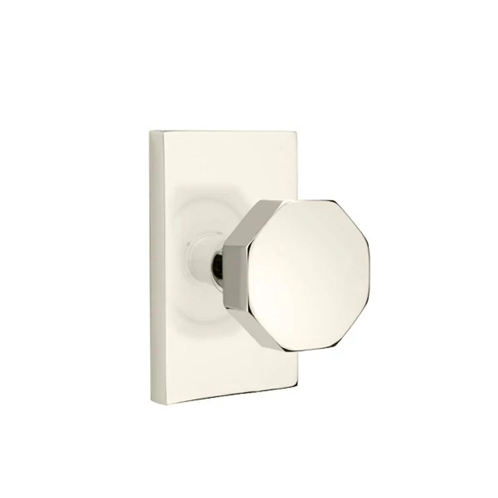 Níquel Pulido · Modern Rectangular Rosette