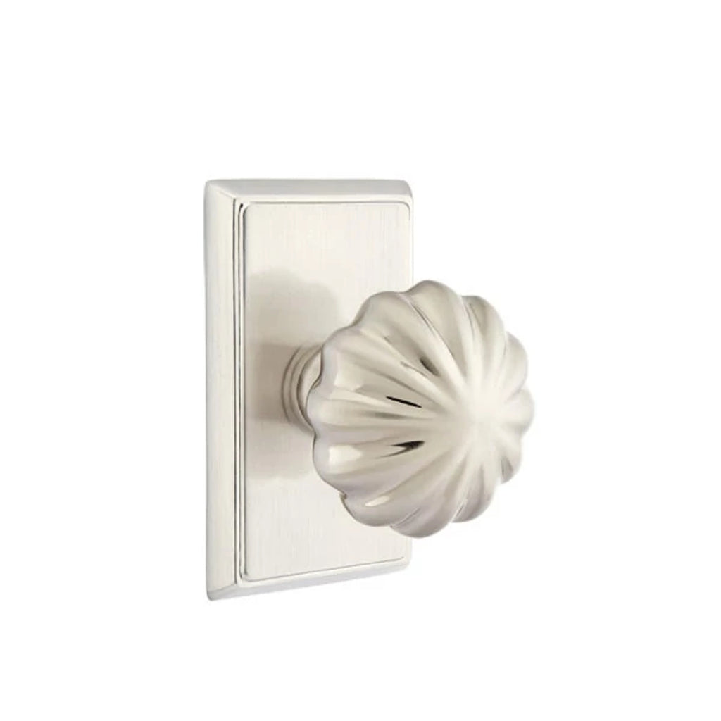 Níquel Satinado · Rectangular Rosette