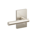 Níquel Satinado · Modern Rectangular Rosette