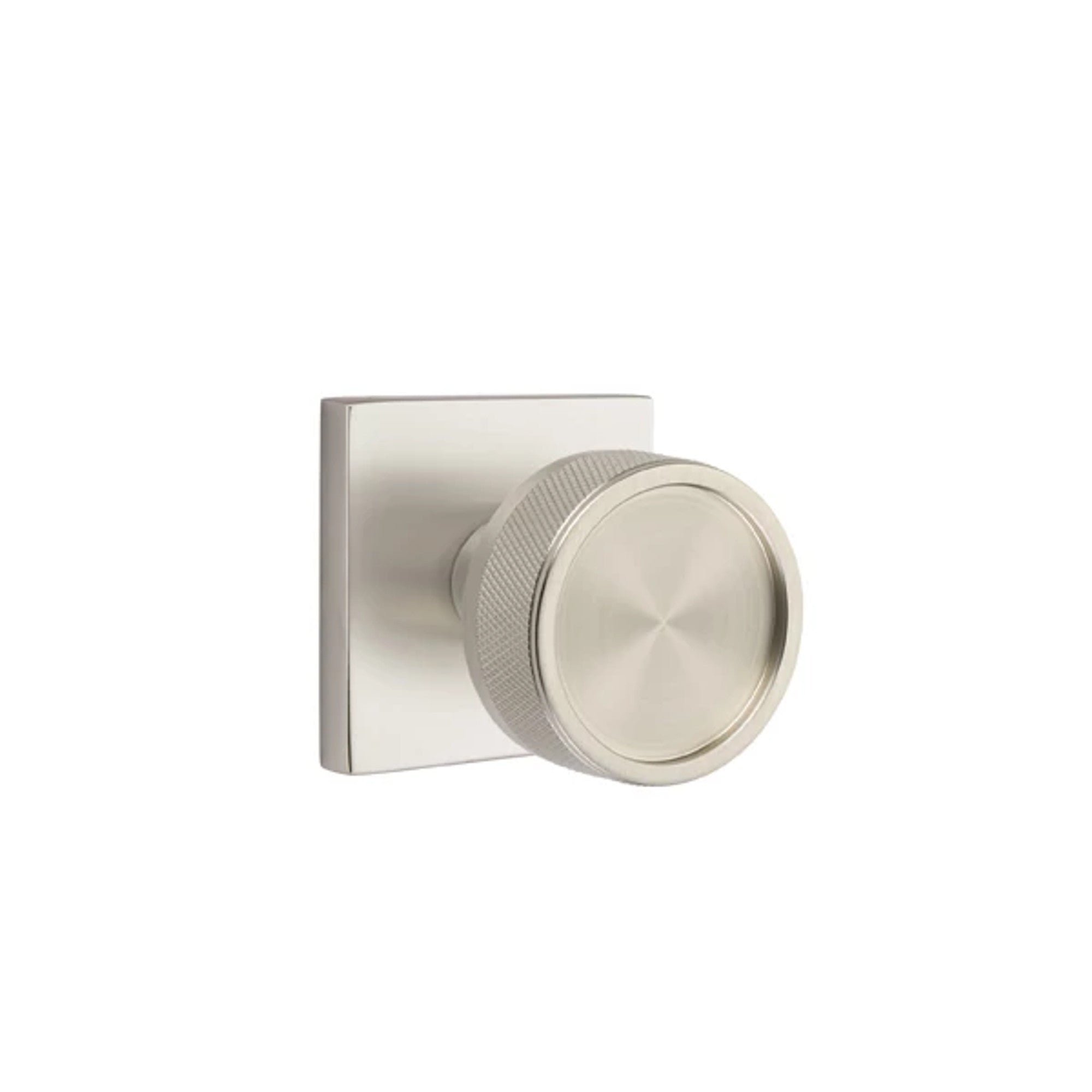 Níquel Satinado · Square Rosette