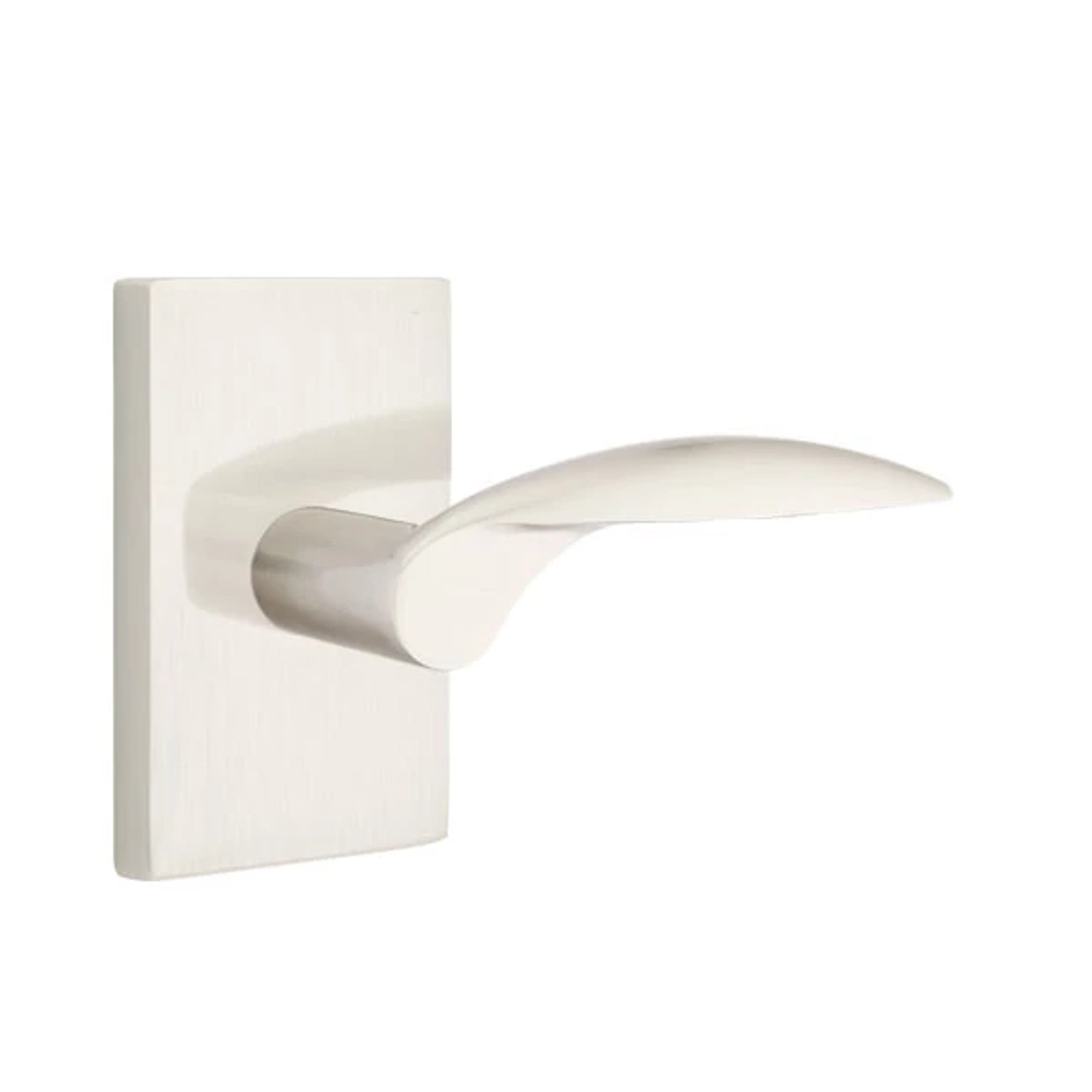 Níquel Satinado · Modern Rectangular Rosette