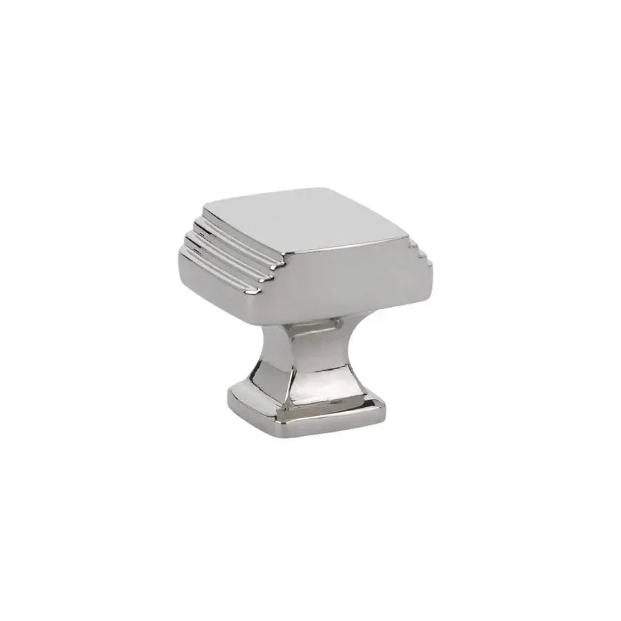 Emtek Perilla Art Deco, 1-1/4" — Níquel Pulido
