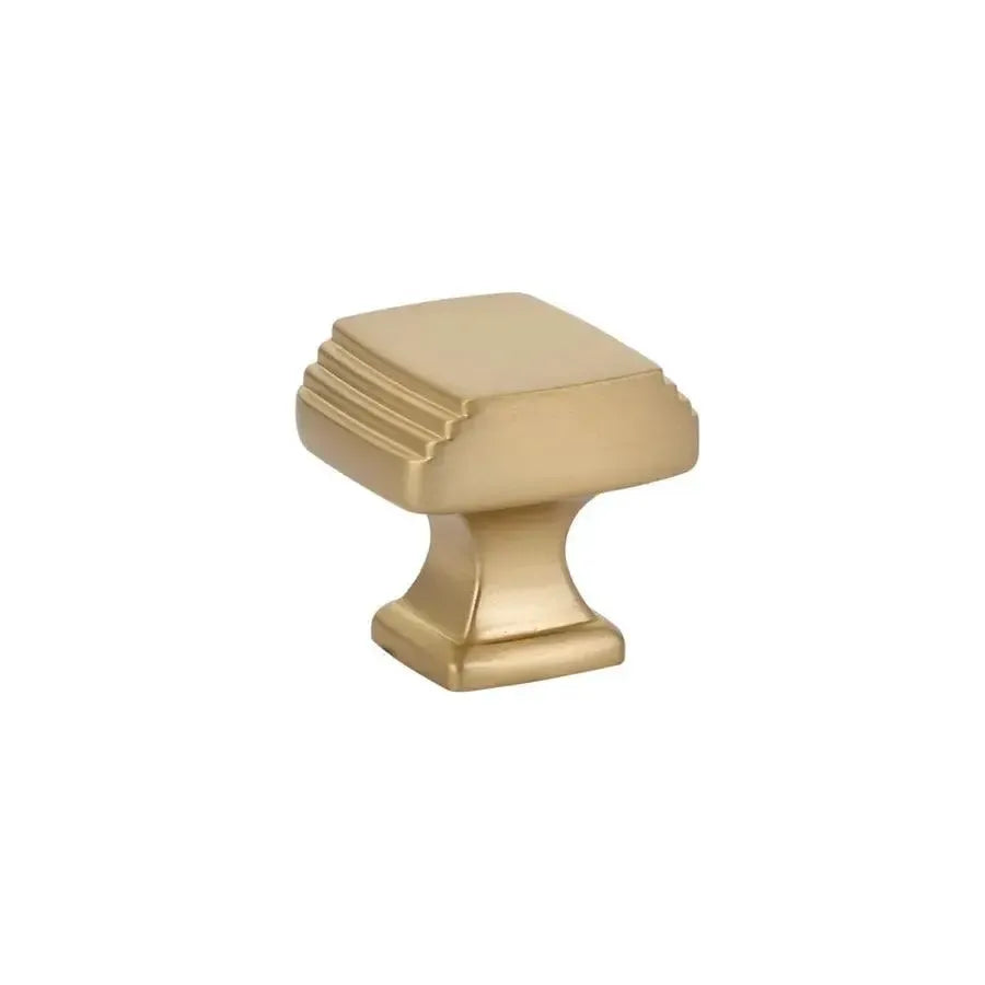 Emtek Perilla Art Deco, 1-1/4" — Latón Satinado