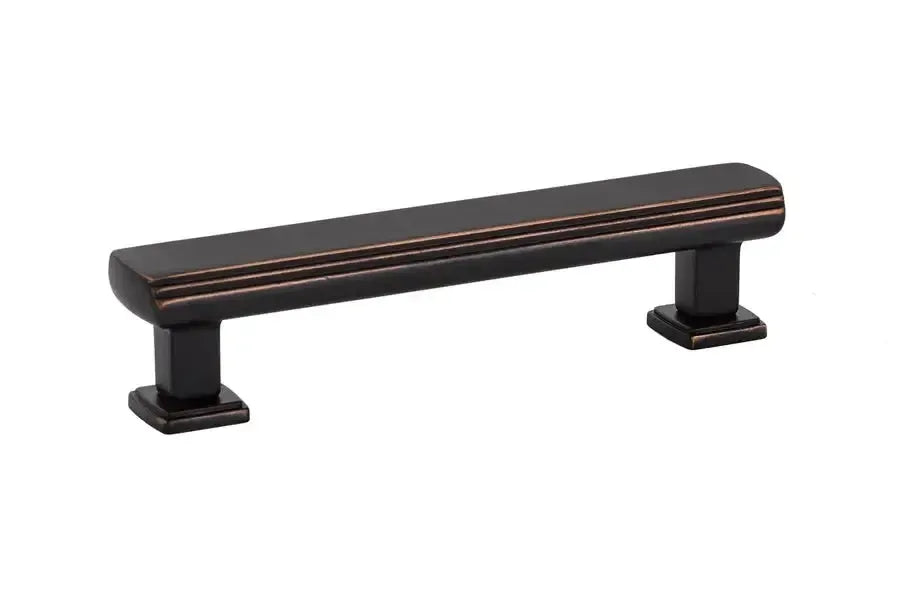 Emtek Jaladera Art Deco — Bronce Aceitado