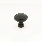 Emtek Perilla de Gabinete Brandt Industrial Moderna, 1-1/4" — Negro Mate