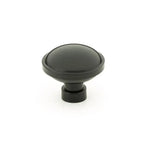 Emtek Perilla de Vestidor Brandt Industrial Moderna, 1-3/4" — Negro Mate