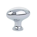 Emtek Perilla de Vestidor Huevo, 1-3/4" — Cromo Pulido