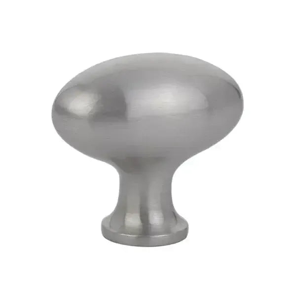 Emtek Perilla de Vestidor Huevo, 1-3/4" — Níquel Satinado