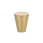 Emtek Perilla Cone, 1" — Latón Satinado