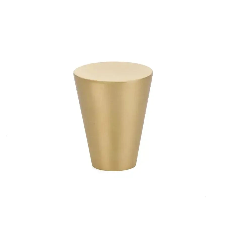 Emtek Perilla Cone, 1" — Latón Satinado