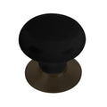 Emtek Perilla de Gabinete de Porcelana — Bronce Aceitado