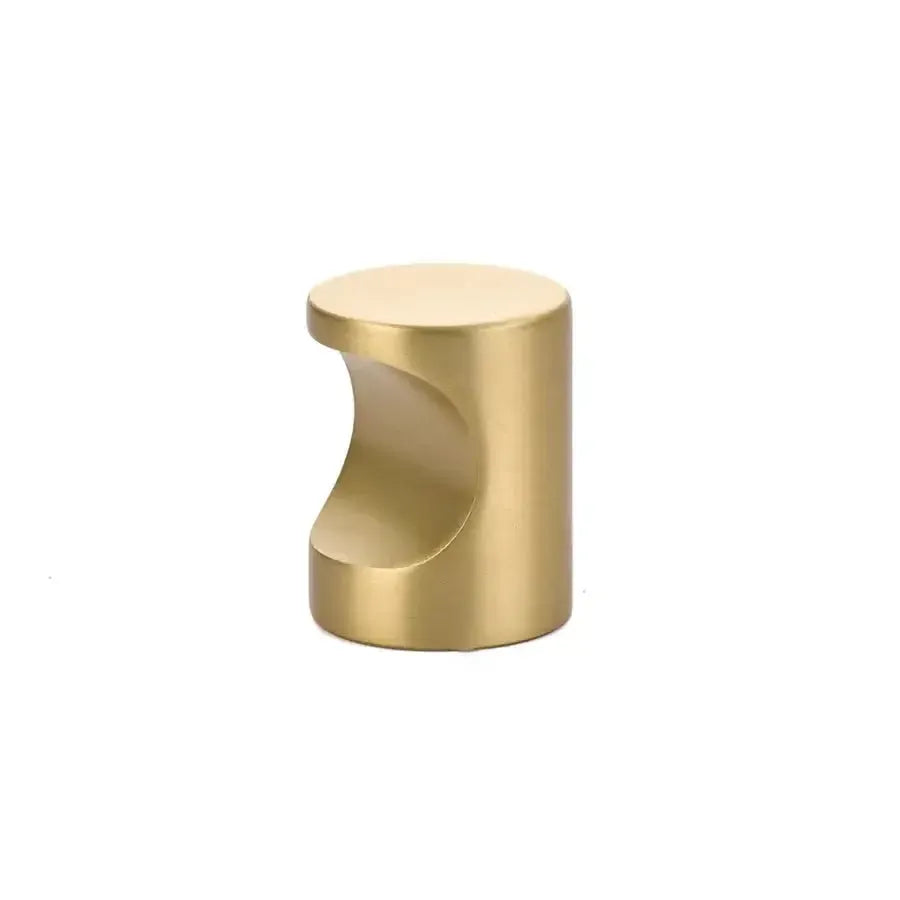 Emtek Jaladera de Dedo, 7" — Latón Satinado