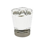 Emtek Perilla Forza de Vidrio, 1-1/4" — Peltre