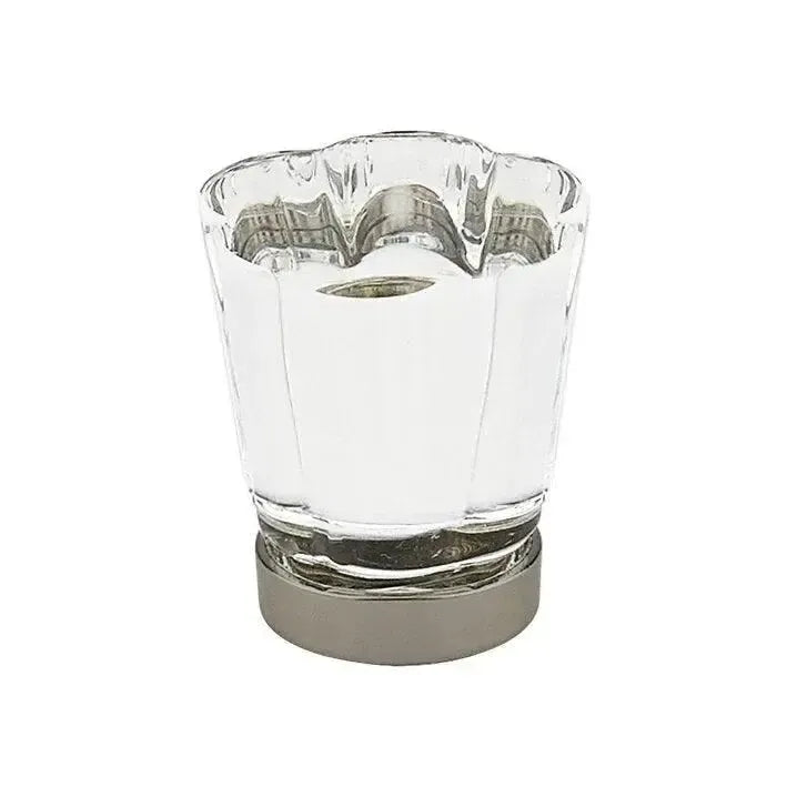 Emtek Perilla Forza de Vidrio, 1-1/4" — Peltre
