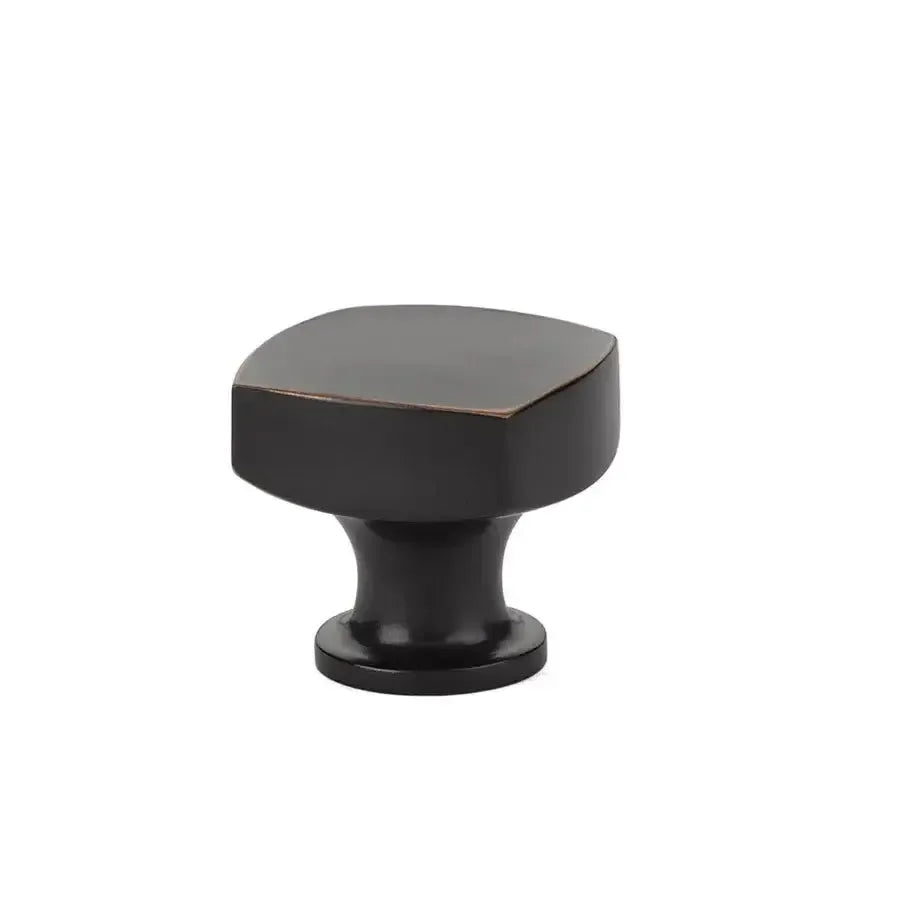 Emtek Perilla Freestone — Bronce Aceitado