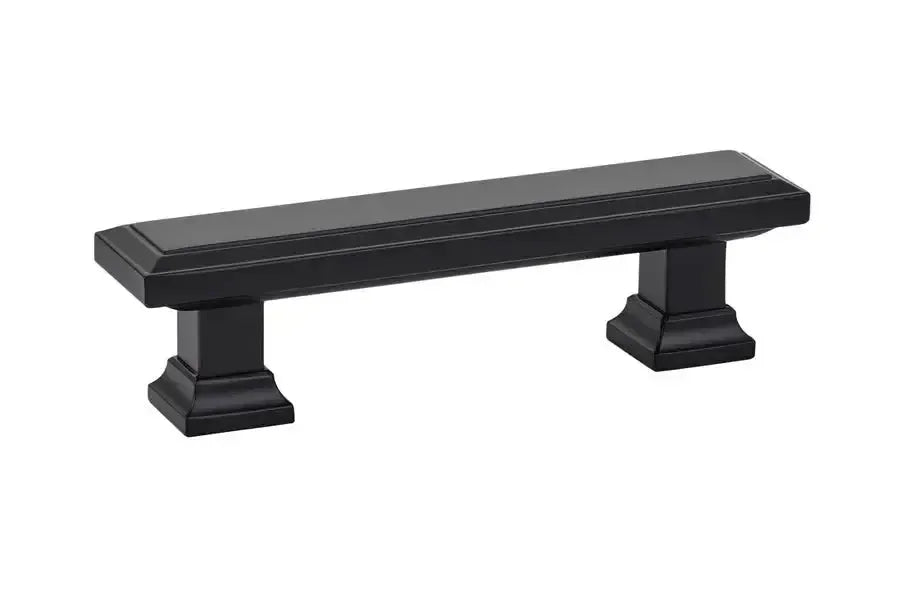 Emtek Jaladera Geometric Rectangular — Negro Mate