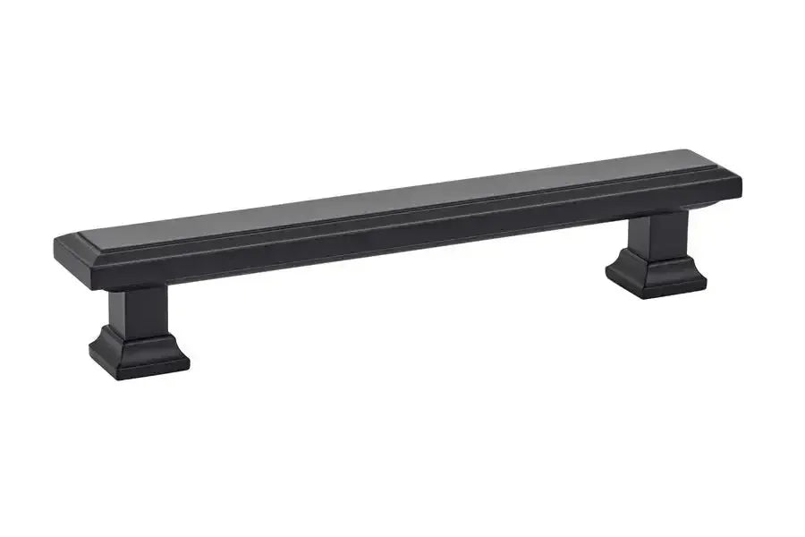 Emtek Jaladera Geometric Rectangular — Negro Mate