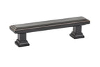 Emtek Jaladera Geometric Rectangular — Bronce Aceitado