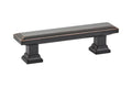 Emtek Jaladera Geometric Rectangular — Bronce Aceitado