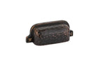 Emtek Jaladera Bin Martillada, 3" cc — Bronce Aceitado
