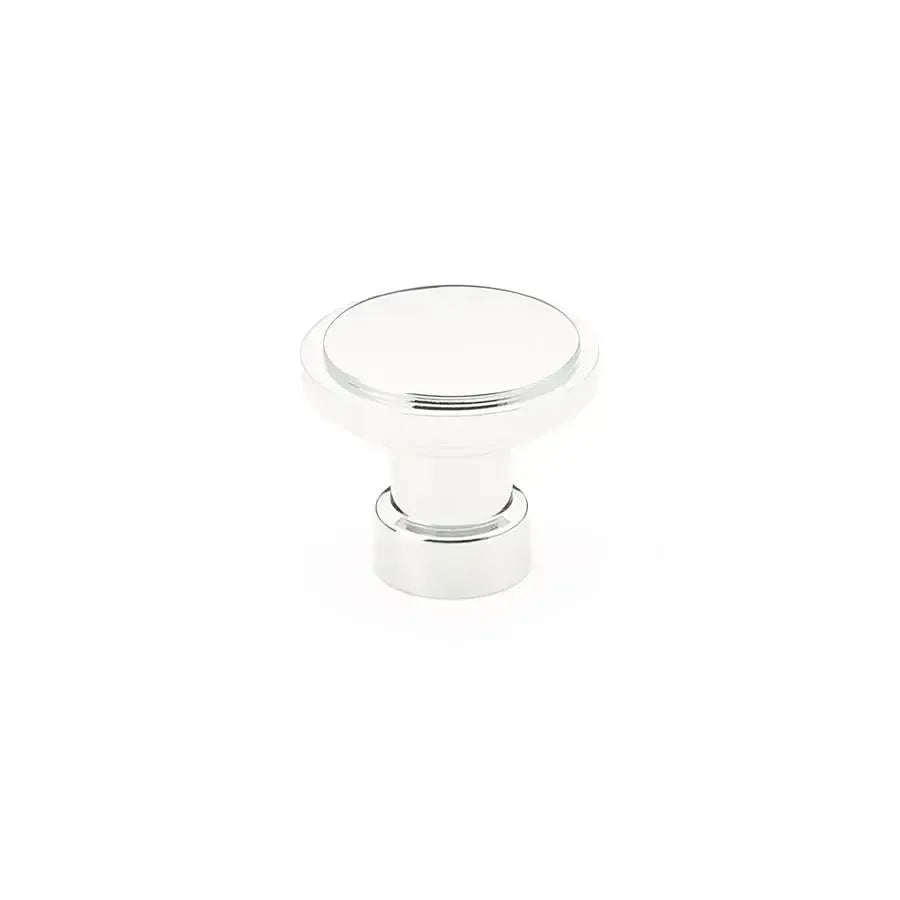 Emtek Perilla de Gabinete Haydon Industrial Moderna, 1-1/4" — Cromo Pulido
