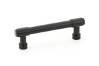 Emtek Jaladera de Gabinete Jasper Industrial Moderna — Negro Mate