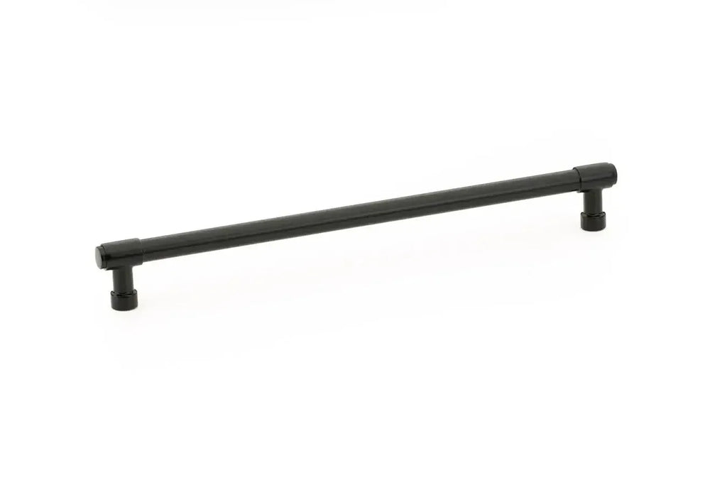 Emtek Jaladera de Gabinete Jasper Industrial Moderna — Negro Mate