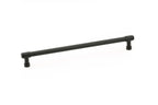 Emtek Jaladera de Gabinete Jasper Industrial Moderna — Negro Mate