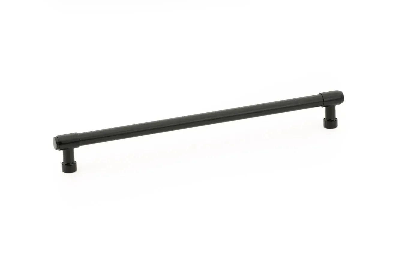 Emtek Jaladera de Gabinete Jasper Industrial Moderna — Negro Mate