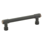 Emtek Jaladera de Gabinete Jasper Industrial Moderna — Bronce Aceitado