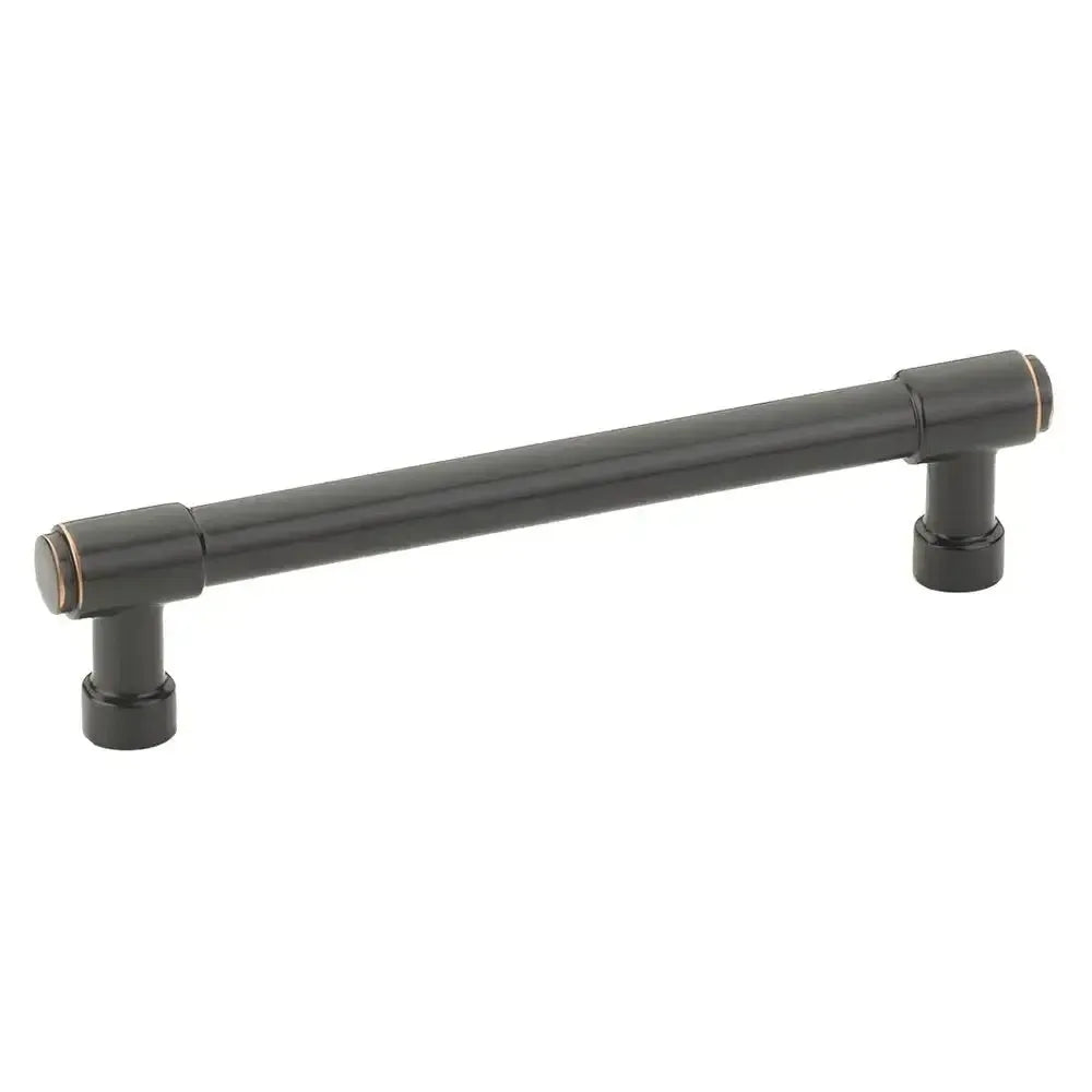 Emtek Jaladera de Gabinete Jasper Industrial Moderna — Bronce Aceitado