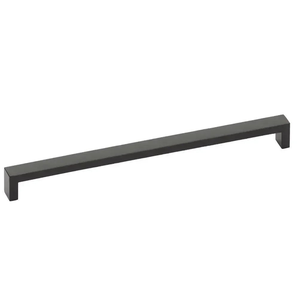Emtek Jaladera de Gabinete Keaton — Negro Mate