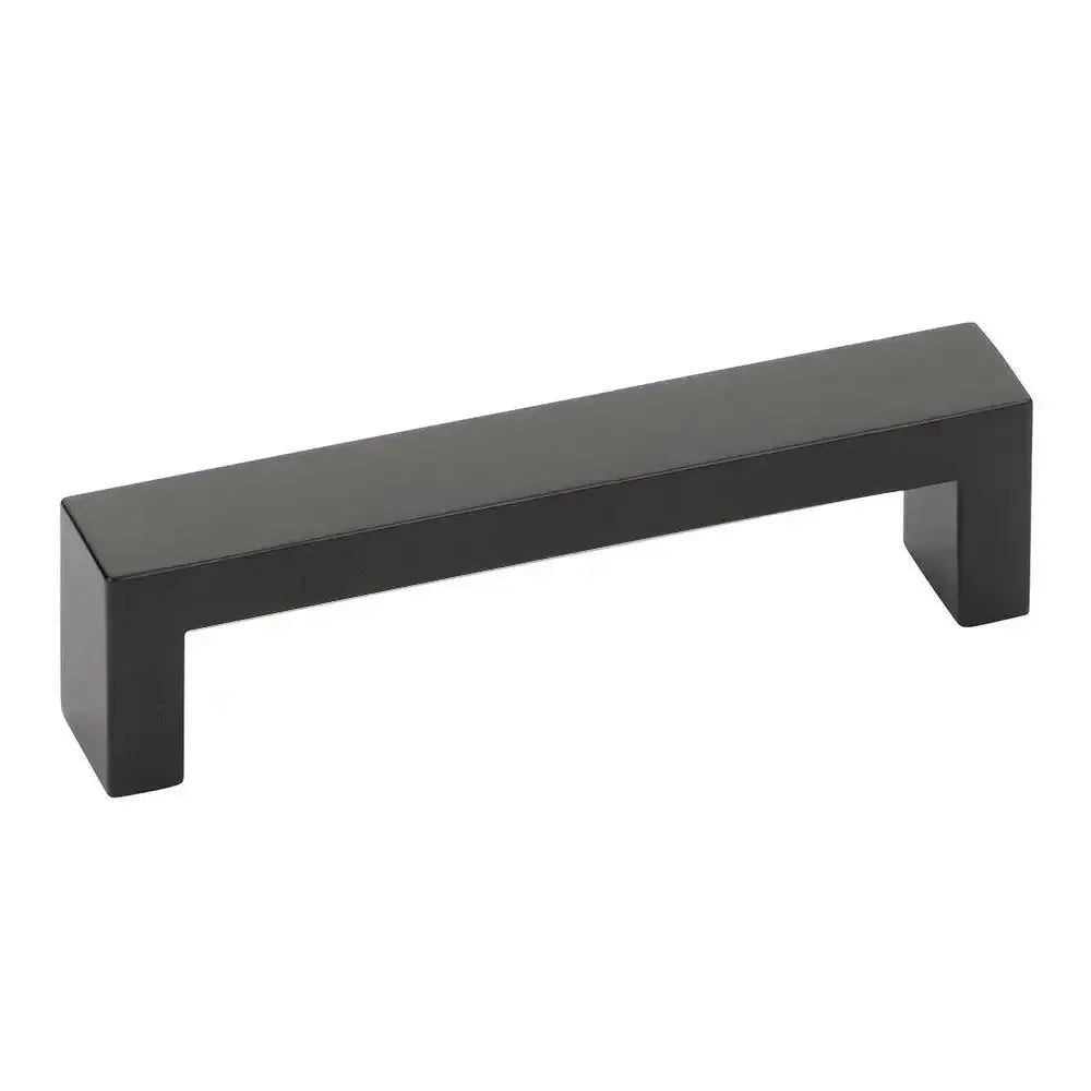 Emtek Jaladera de Gabinete Keaton — Negro Mate
