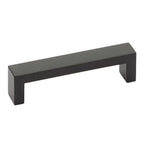 Emtek Jaladera de Gabinete Keaton — Negro Mate
