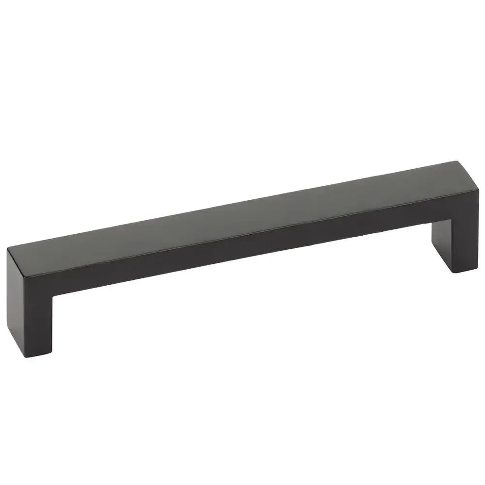 Emtek Jaladera de Gabinete Keaton — Negro Mate