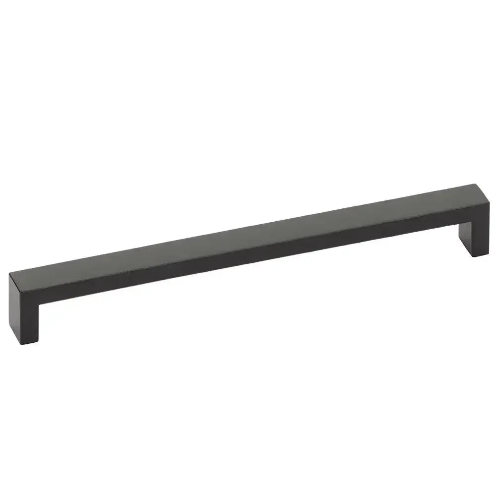 Emtek Jaladera de Gabinete Keaton — Negro Mate