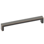 Emtek Jaladera de Gabinete Keaton — Bronce Aceitado