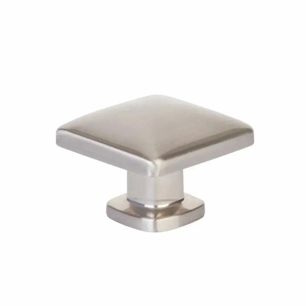 Emtek Perilla de Gabinete Lawson Cuadrada, 1-1/4" — Níquel Satinado